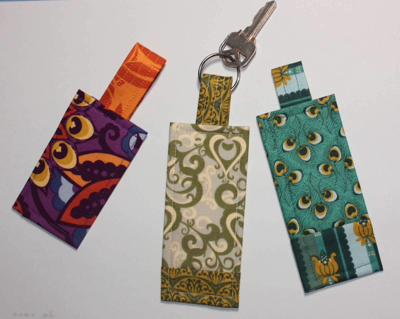Sew in Love {with Fabric} Day 9 Easy Key Fob