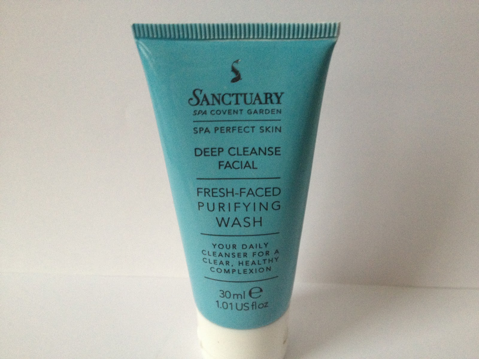 *beautifully superfluous* REVIEW SANCTUARY DEEP CLEANSE FACIAL FRESH
