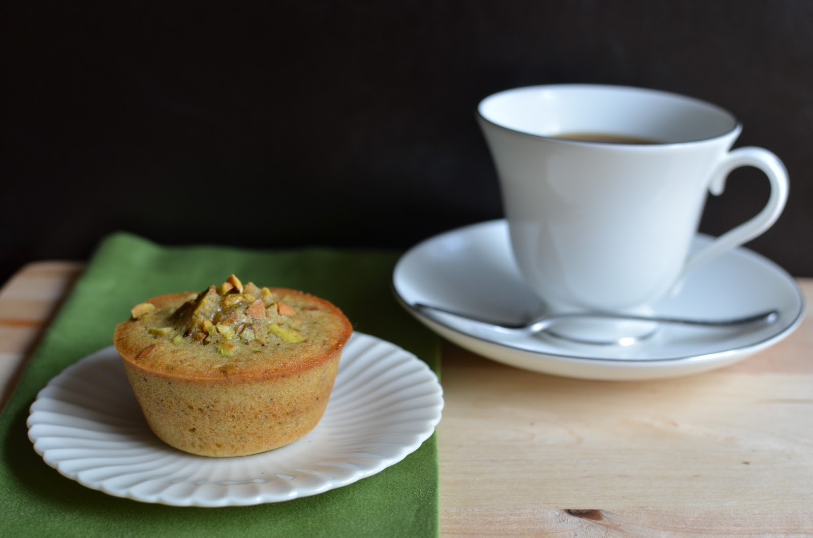 Playing with Flour Pistachio financiers