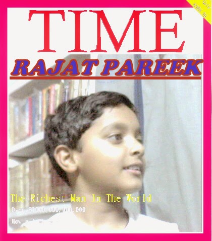 RAJAT PAREEK, CLASS XIth, T.I.S.,  KUCHAMAN CITY