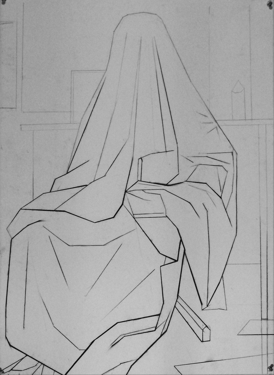Contour Line Drawing Pdf : Basic drawing drapery homework