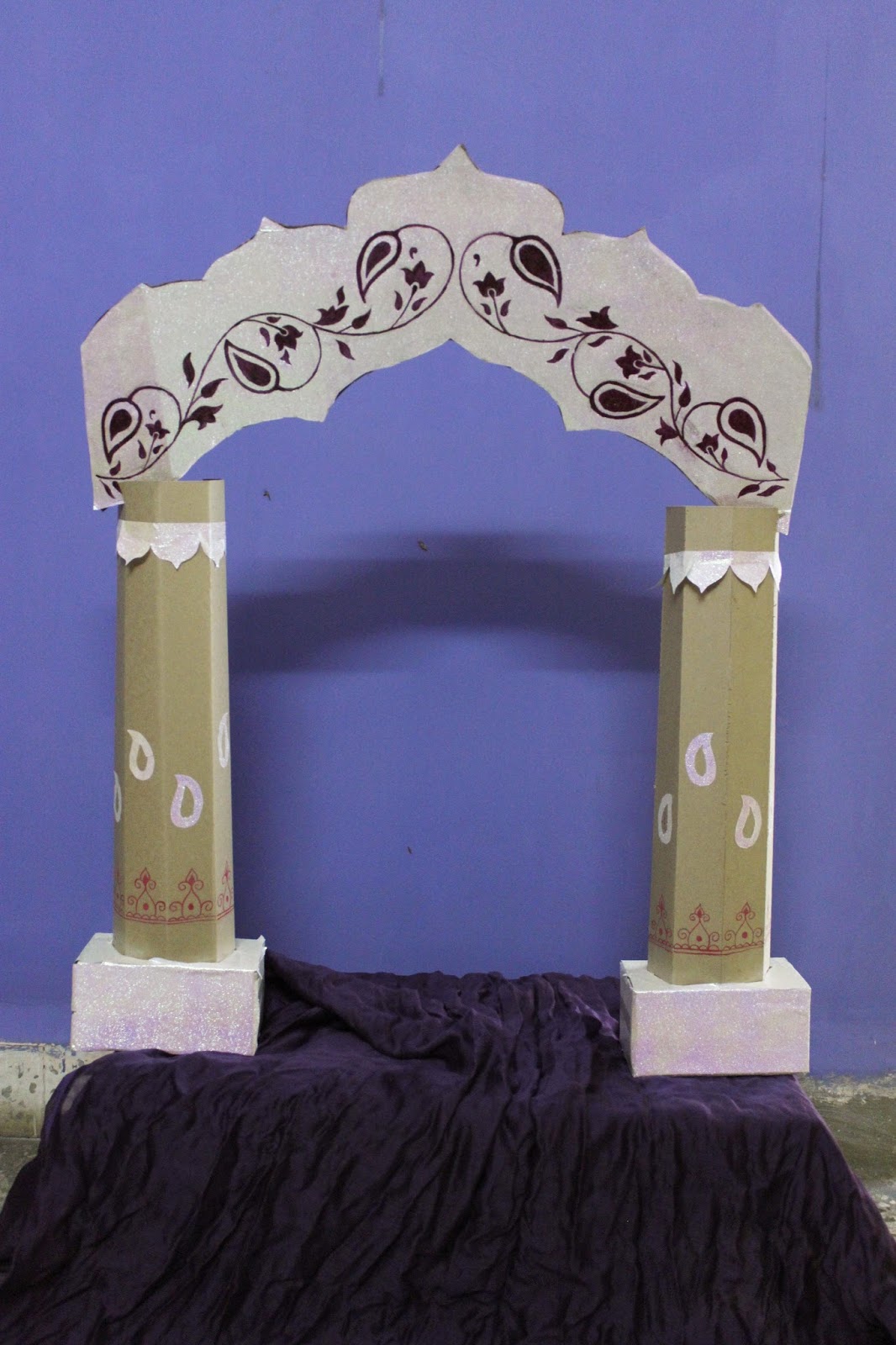 Green Bappa Campaign Cardboard Ganpati Makhar