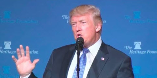 President Trump's Strong Speech to Heritage Foundation: "America Will THRIVE Like Never Before!"