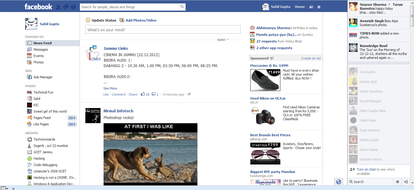 How to Change your Facebook Background Techhy and Security Blogs
