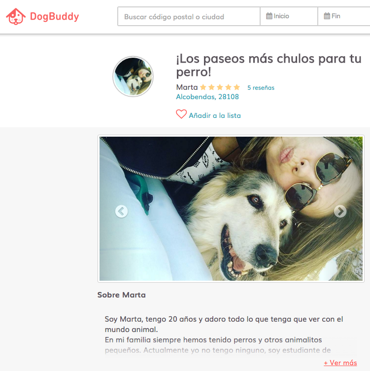 PASEOS PARA TU PERRO