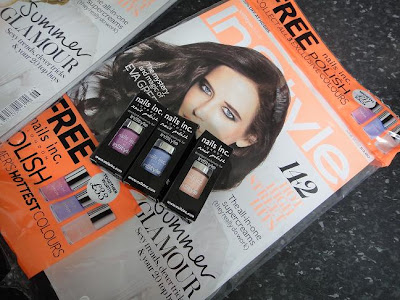per magazine and the nails inc nail polish (10ml) is worth GBP11 each!