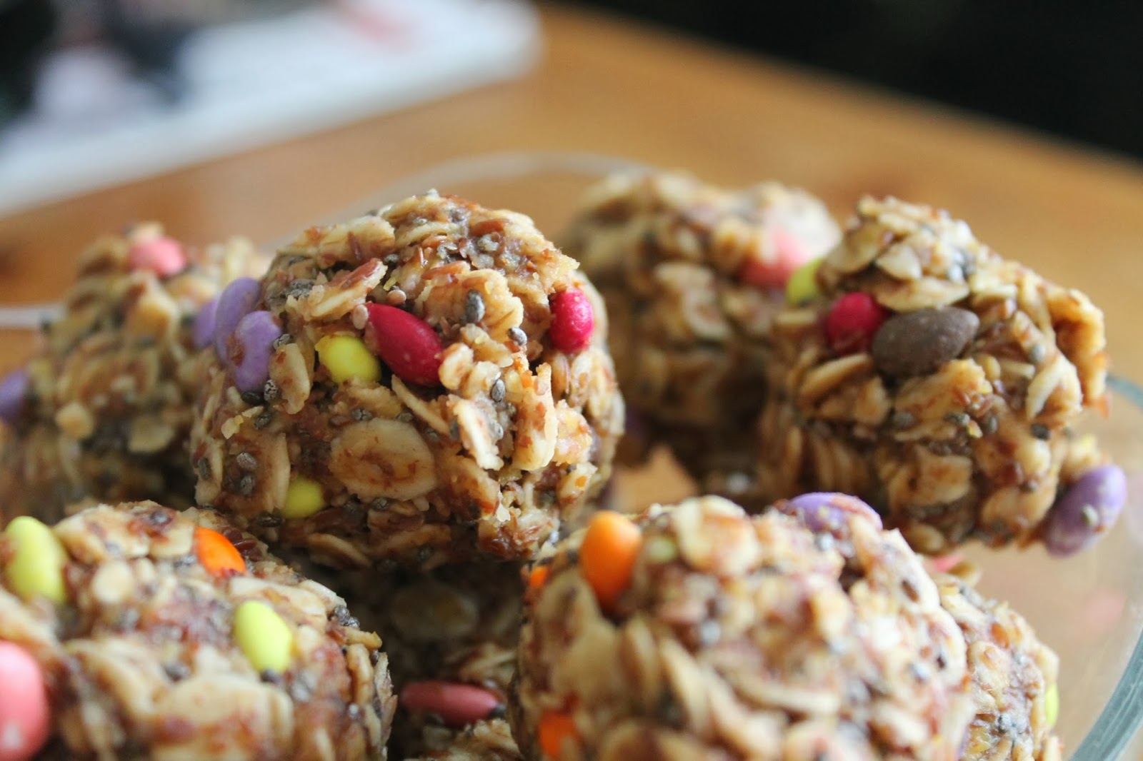 Peanut Butter Granola Bites Confectionary Tales of a Bakeaholic