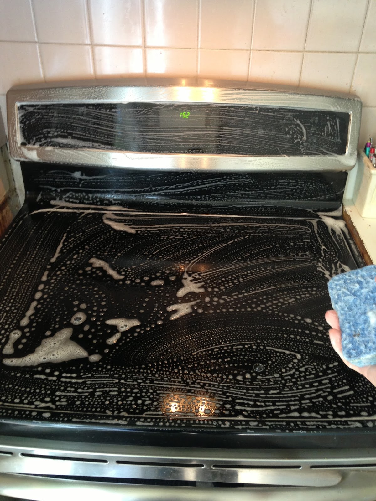 SuperMom Meri Cleaning How to Clean your Glass Top Stove