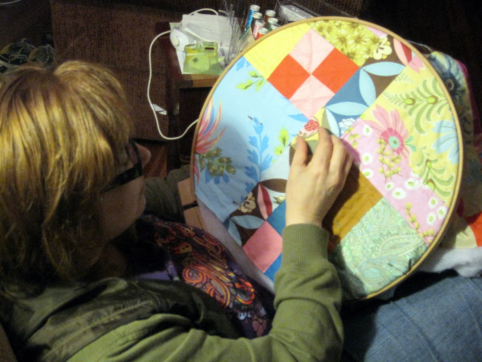 Creations Quilts, Art, Whatever by NinaMarie Sayre Drag Along Quilt