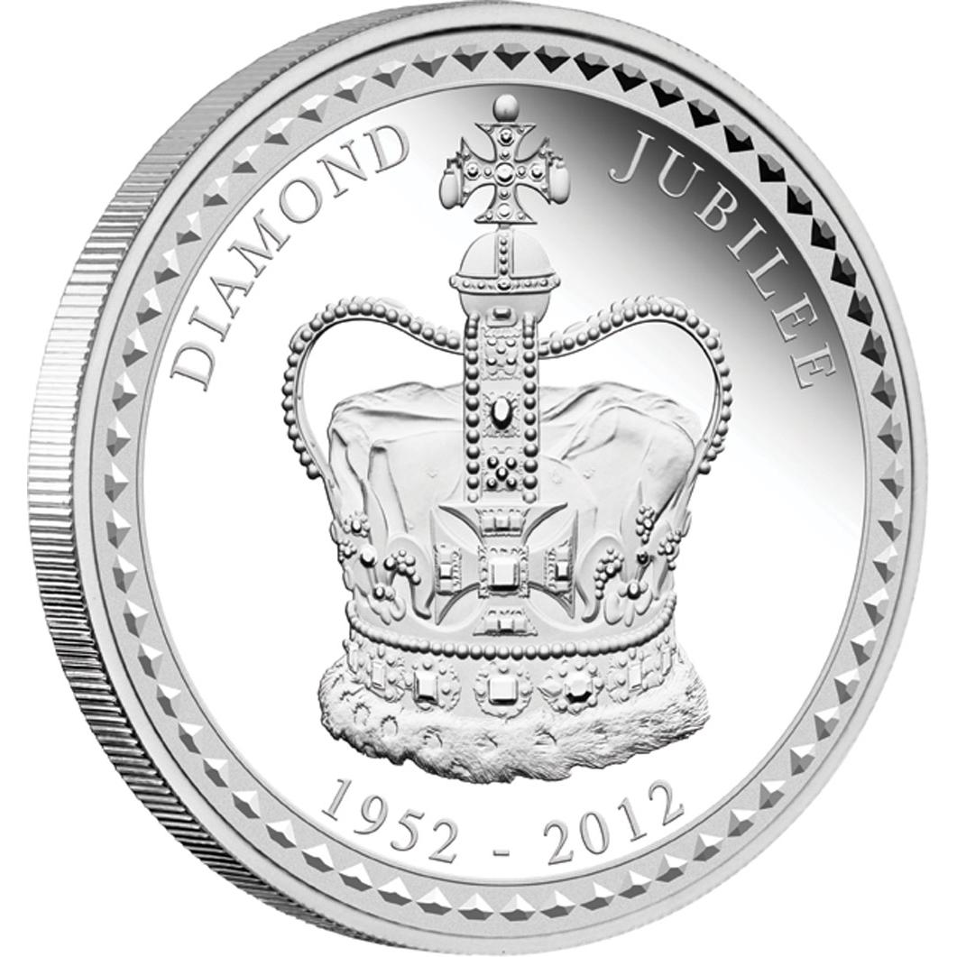 Australia Silver HER MAJESTY QUEEN ELIZABETH II DIAMOND JUBILEE 2012