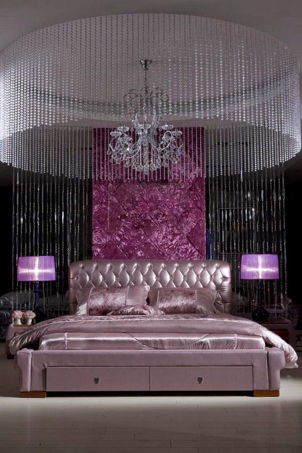 Mor Yatak Odası Dekorasyonu Örnekleri Mor Yatak Odası Dekorasyonu Örnekleri