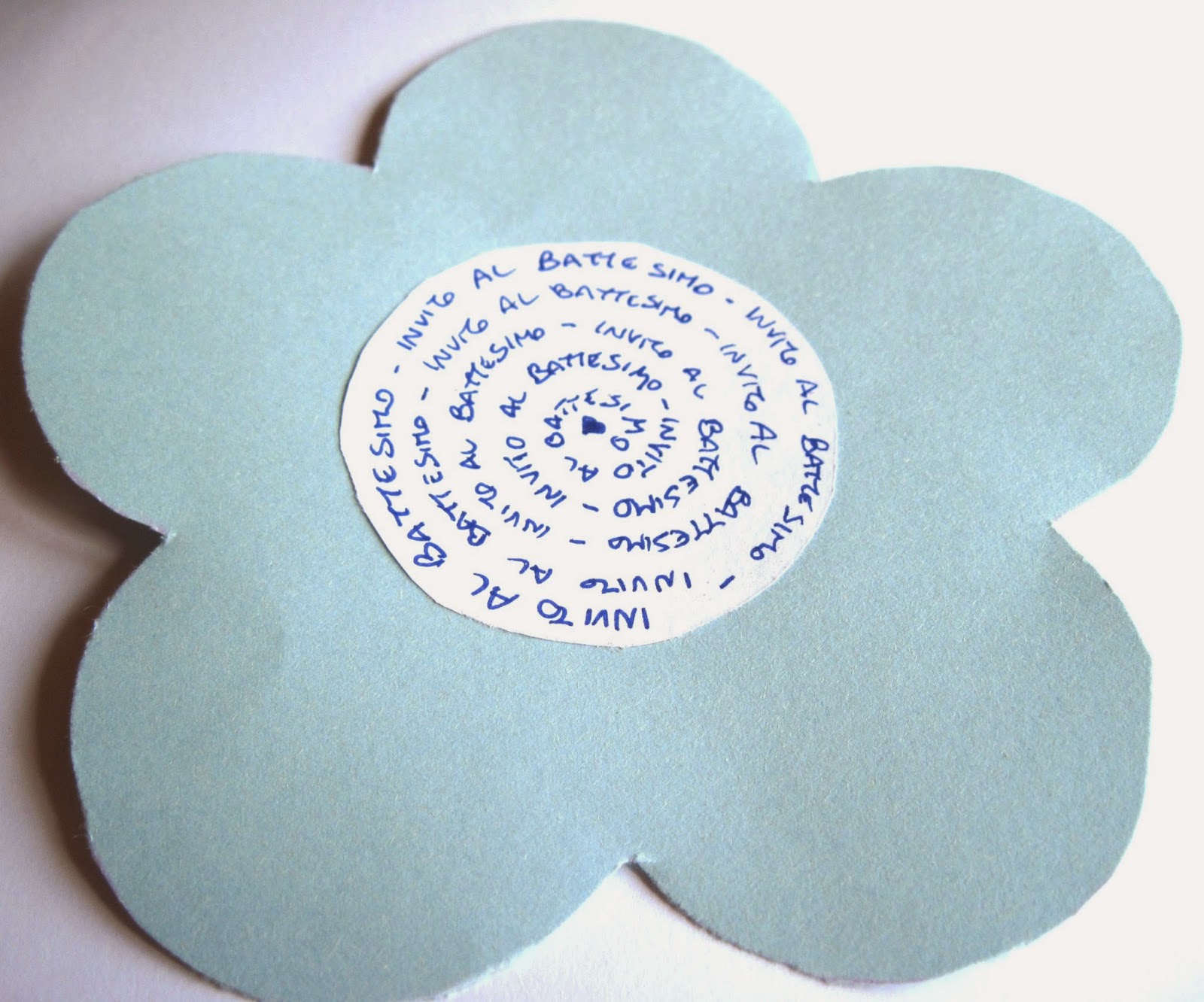 Biglietto Di Partecipazione Per Il Battesimo
