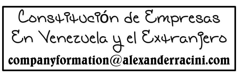 Abogados en Registro de Compañías Anónimas en Venezuela