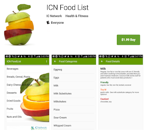 ICN Food List App (click on picture below)