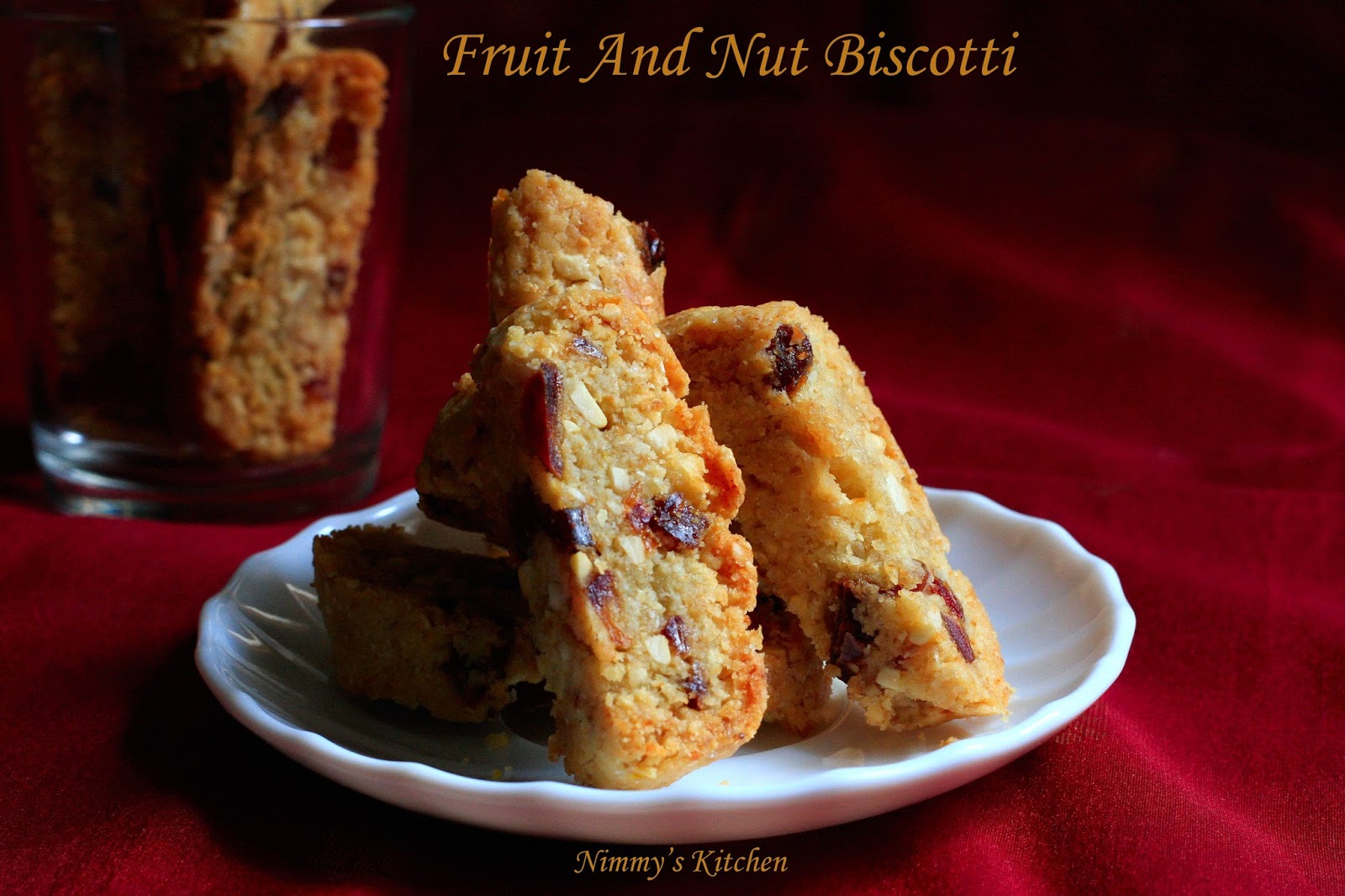 Nimmy's Kitchen Fruit And Nut Biscotti
