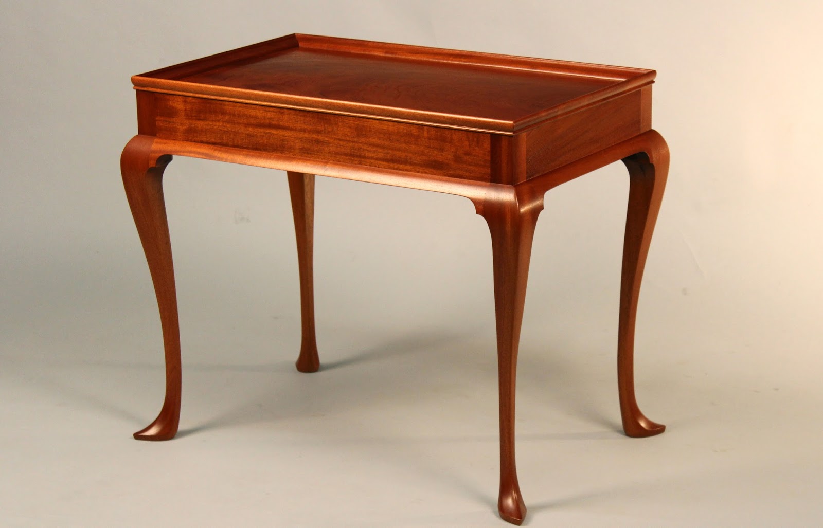 Doucette and Wolfe Fine Furniture Makers Tea Table
