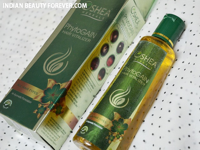Oshea Herbals Phytogain Hair Vitalizer Review, Price, How to Use - Indian  Beauty Forever