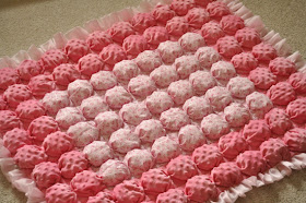 Selvage Blog Puff Quilts Country blue plaid puff quilt set