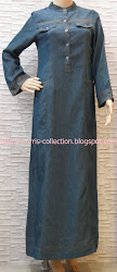 Jubah Denim Shasha