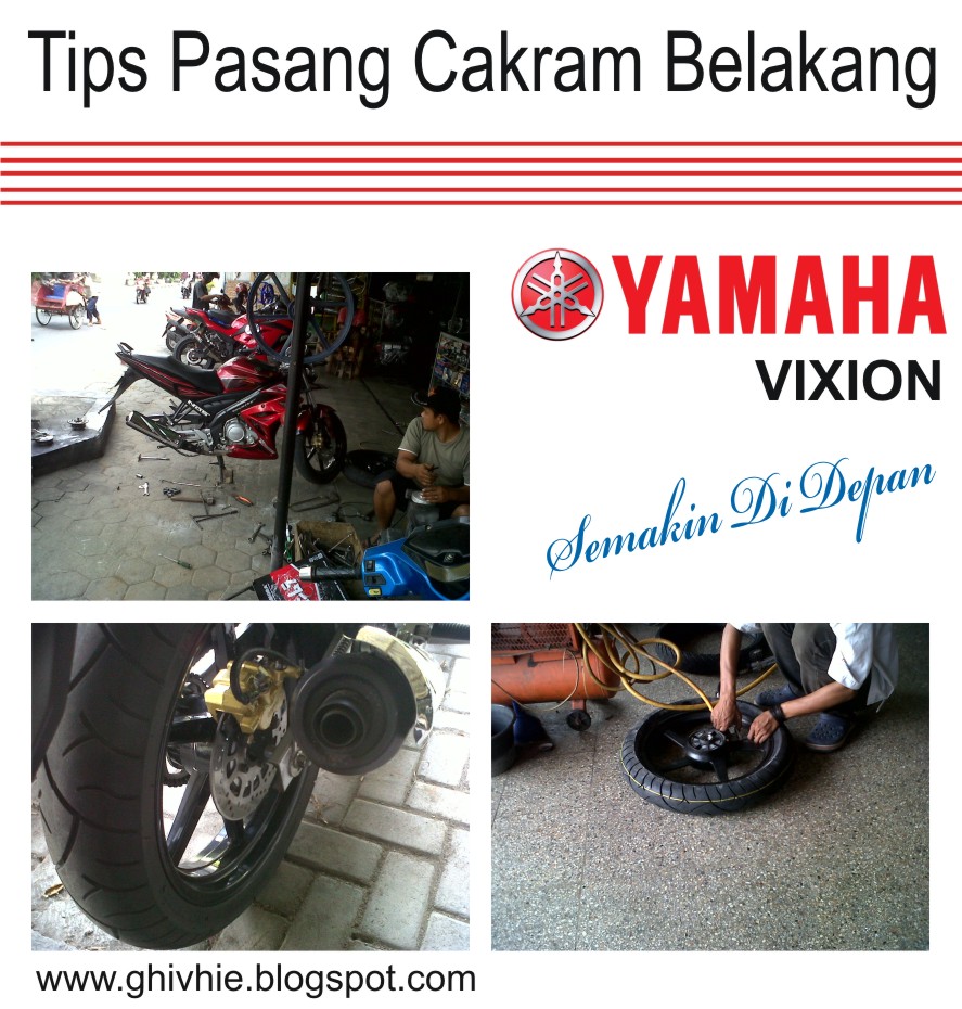 Tips Memperbaiki Cakram Belakang Yamaha Vixion Anjar Gigih Dewanto