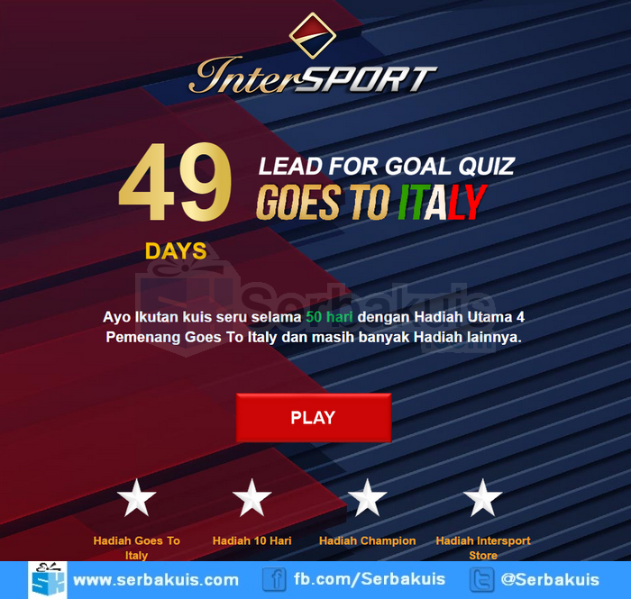 Kuis Goes To Italy Berhadiah 4 Paket Tour ke Italy Gratis Kuis Goes To Italy Berhadiah 4 Paket Tour ke Italy Gratis
