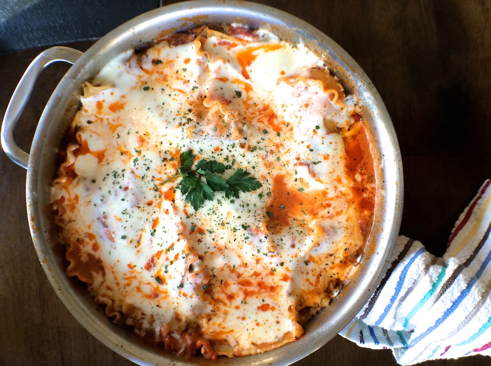 Becki Melvie Skillet Lasagna