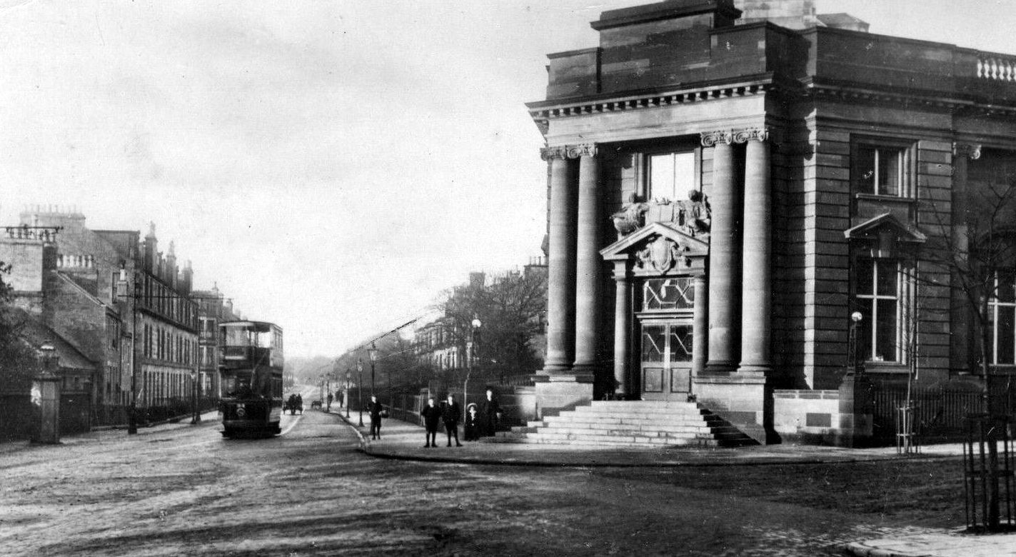 Tour Scotland Photographs Old Photograph Perth Road Dundee Scotland