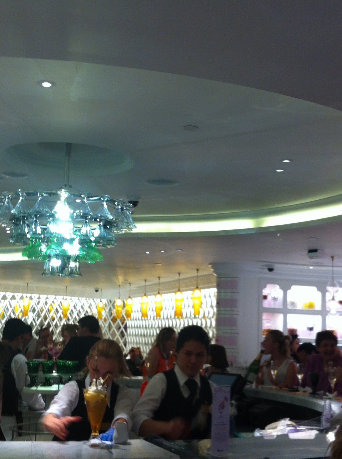 Lipsticks and Bonbons Harrods Ice Cream Parlour