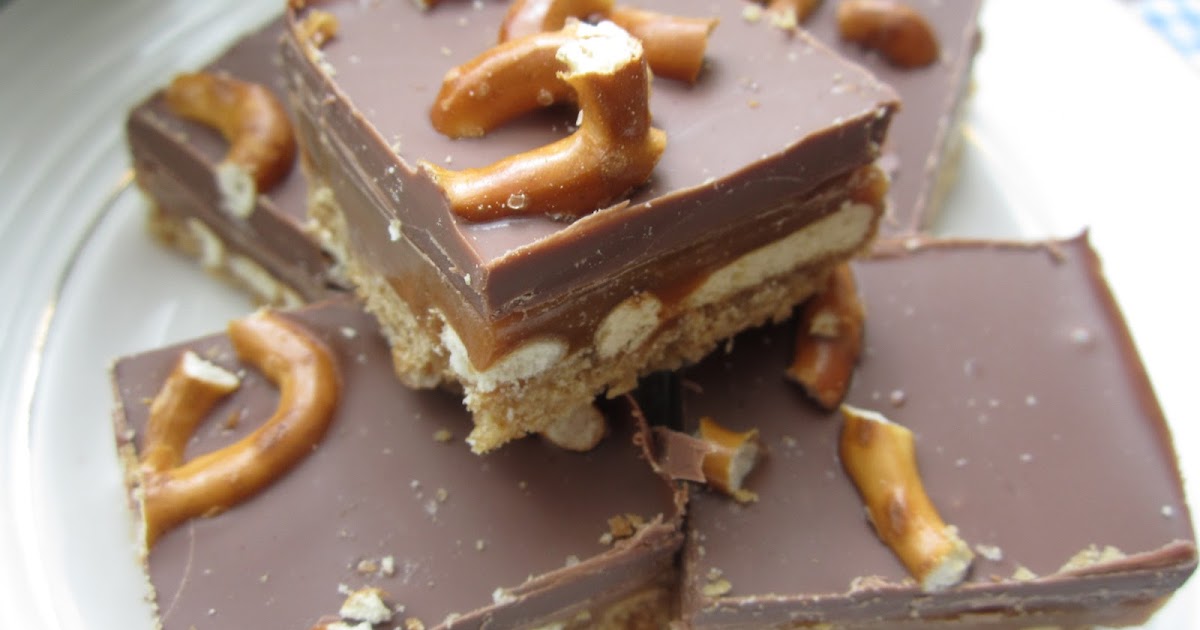 Aldi Gourmet Peanut Pretzel Caramel "Crack" Bars