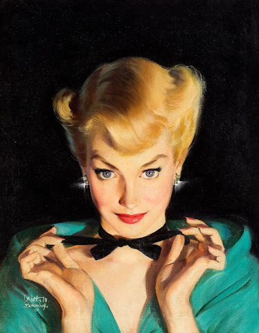 Walter Martin Baumhofer Vintage Pin Up Drawings