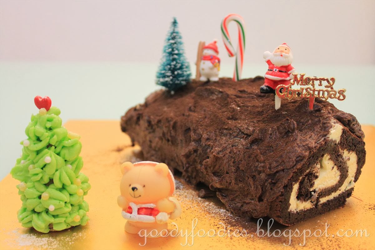 Yule Log Chocolate Cake Recipe Yule Log Chocolate Cake Recipe