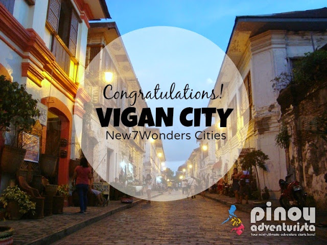 Vigan City was named as one of New 7 Wonders Cities