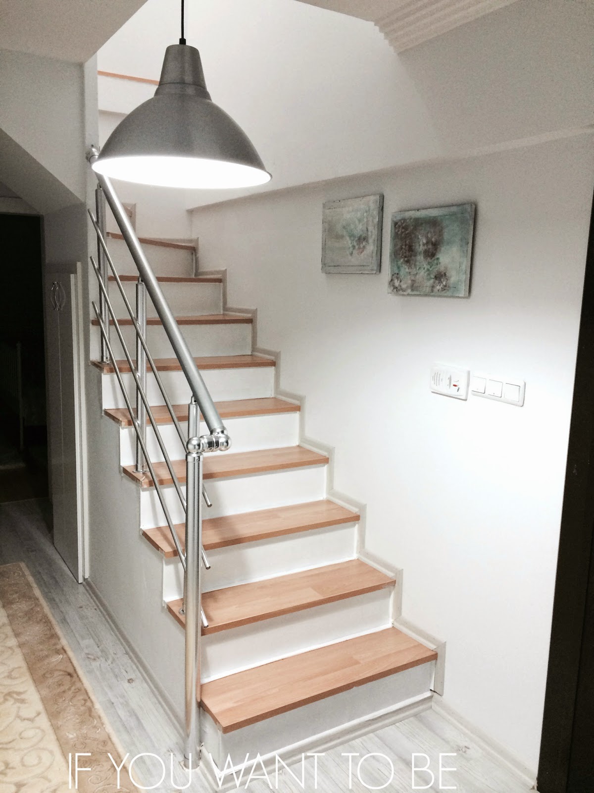 MERDİVEN YENİLEME / DIY Staircase Makeover IFYOUWANTTOBEALL ERSİN DOĞAN