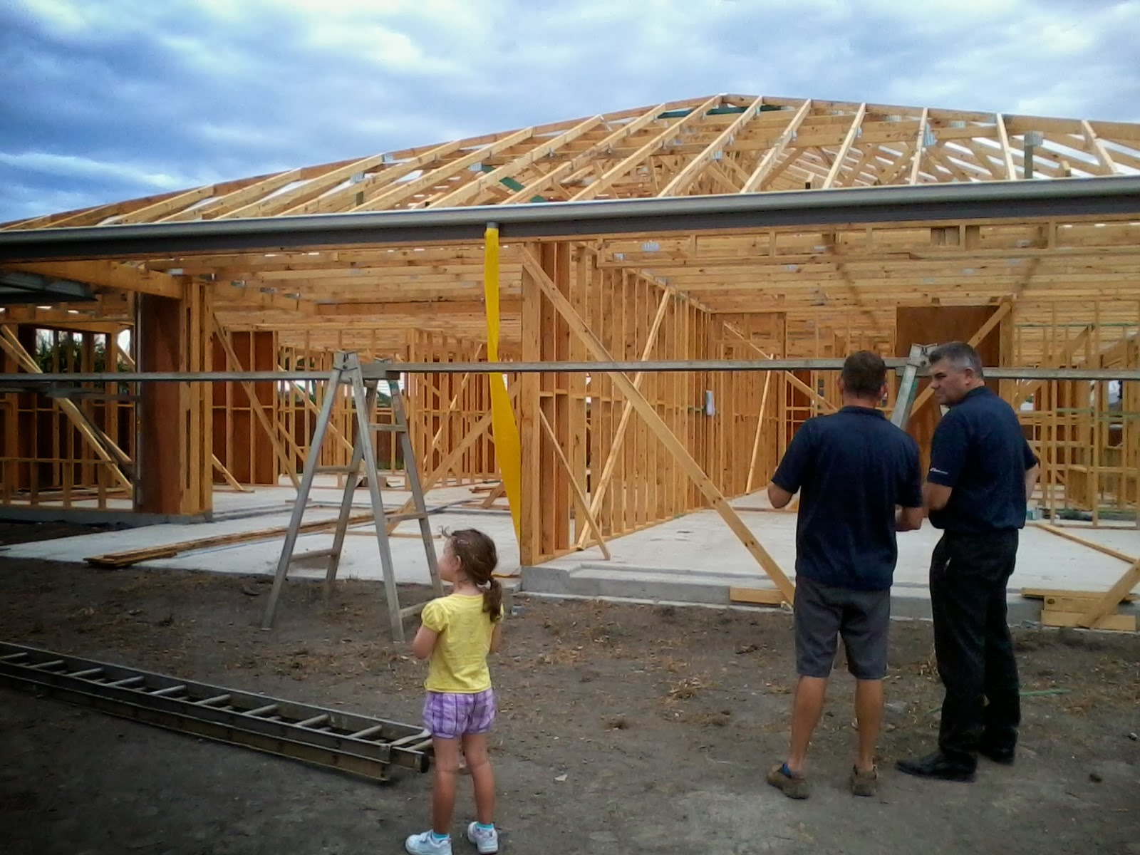 Our Sunshine Coast Dream Home Roof Trusses, Gutter & Fascia