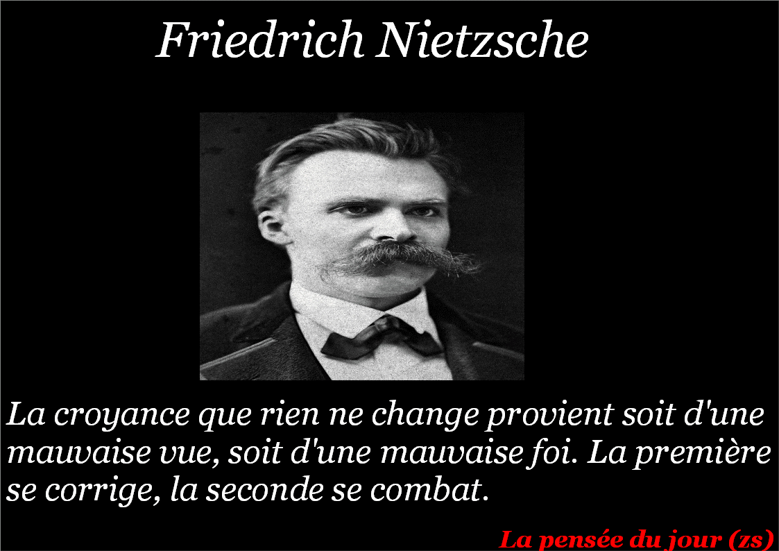 LA CROYANCE (Friedrich Nietzsche)