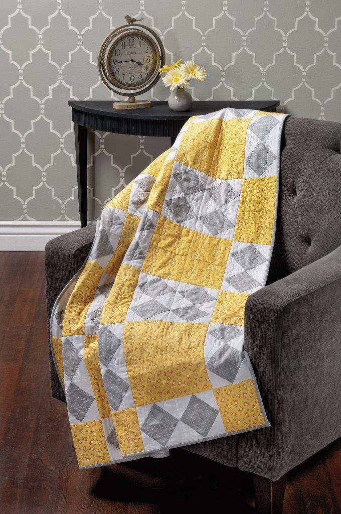 Pieced Brain Jiffy Quilts!