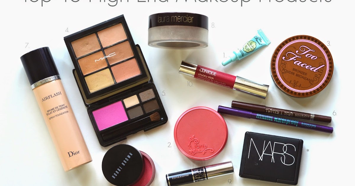 Top 10 HighEnd Makeup Items Classically Contemporary