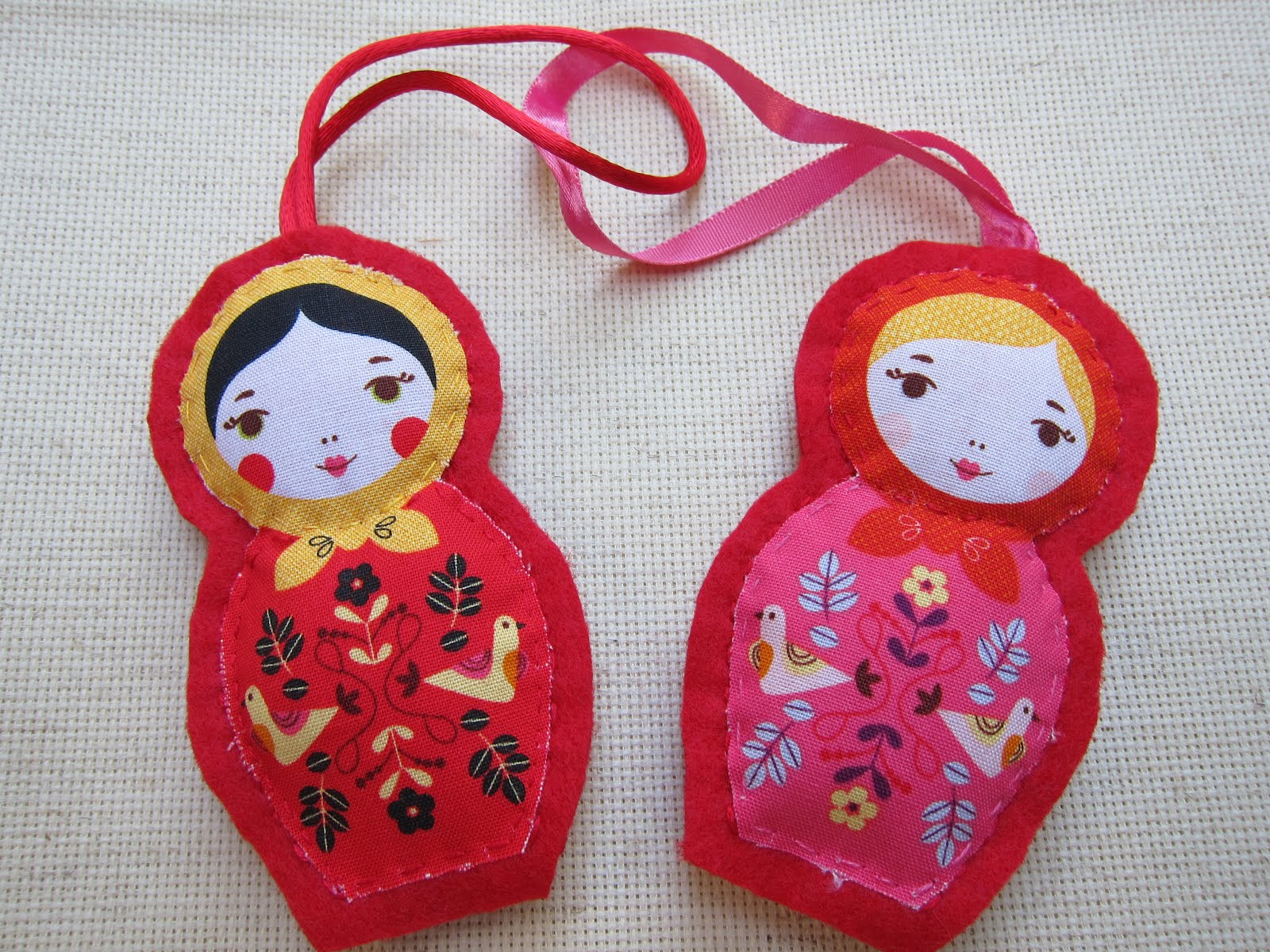 Oksana Plus Hobbies DIY Nesting Doll Ornament (Сделай сам Елочное