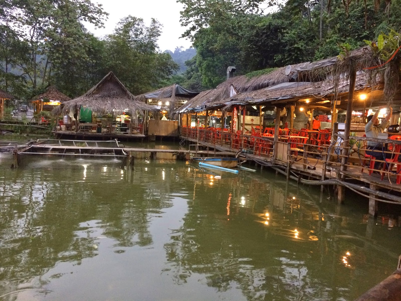 Jennifer's Travels Restaurant Thai Fish Farm, Hulu Langat, Malaysia