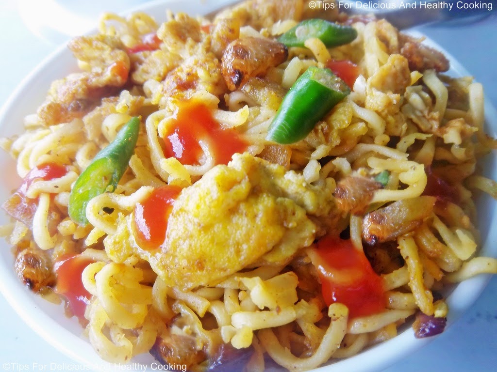 TIPS FOR DELICIOUS AND HEALTHY COOKING Burnt Garlic Noodles With