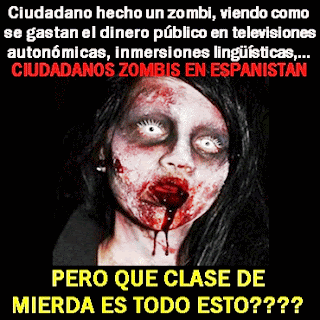 meme espanistan zombis mierda