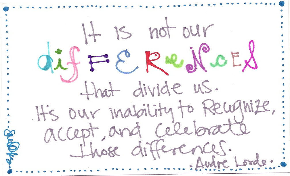 View Audre Lorde Quotes It Is Not Our Differences Pics