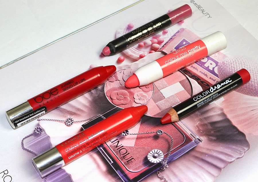 Jordy's Beauty Spot BATTLE OF THE LIPSTICK PENCILS