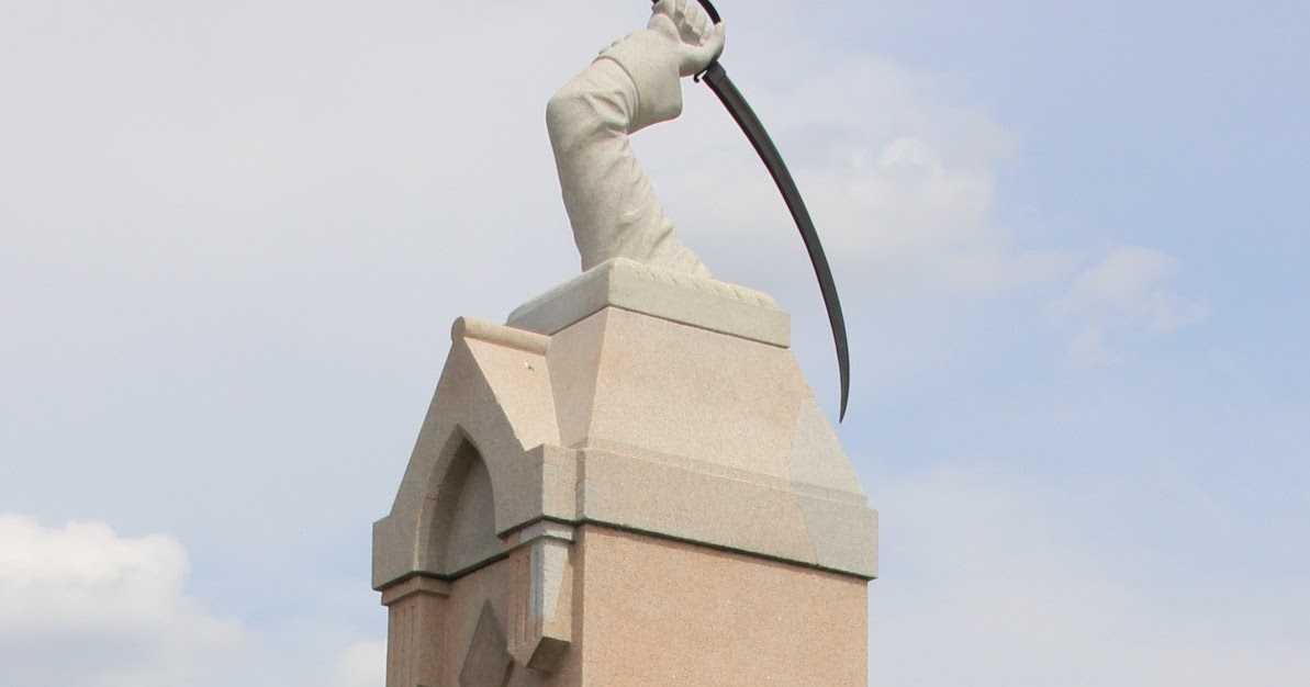 The Civil War Picket Vandalized Gettysburg monument repaired
