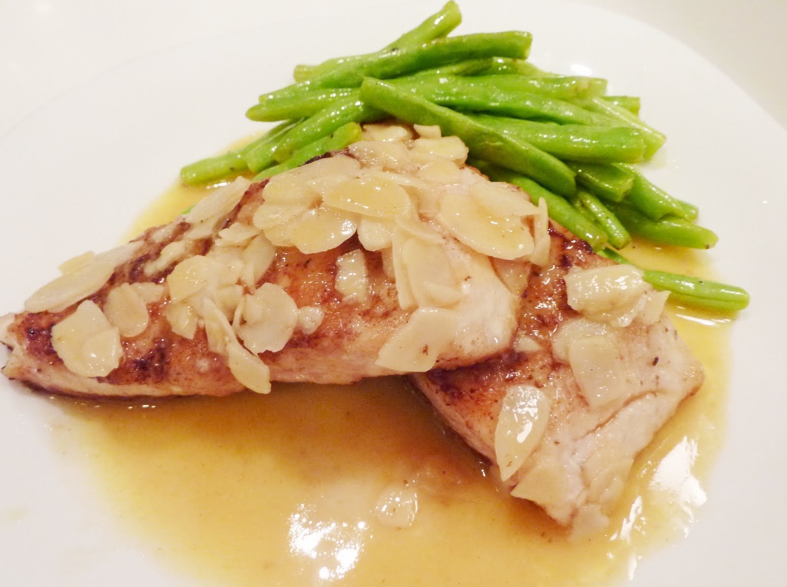 My Personal Food Journal Pan Fried Lemon Sole with Buttered Almond