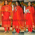 Namrata Shirodkar in Orange Salwar