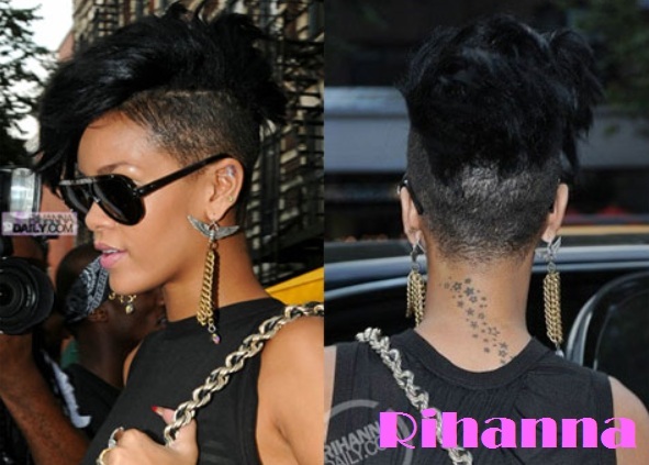 rihanna undercut hairstyle. rihanna undercut hair. of