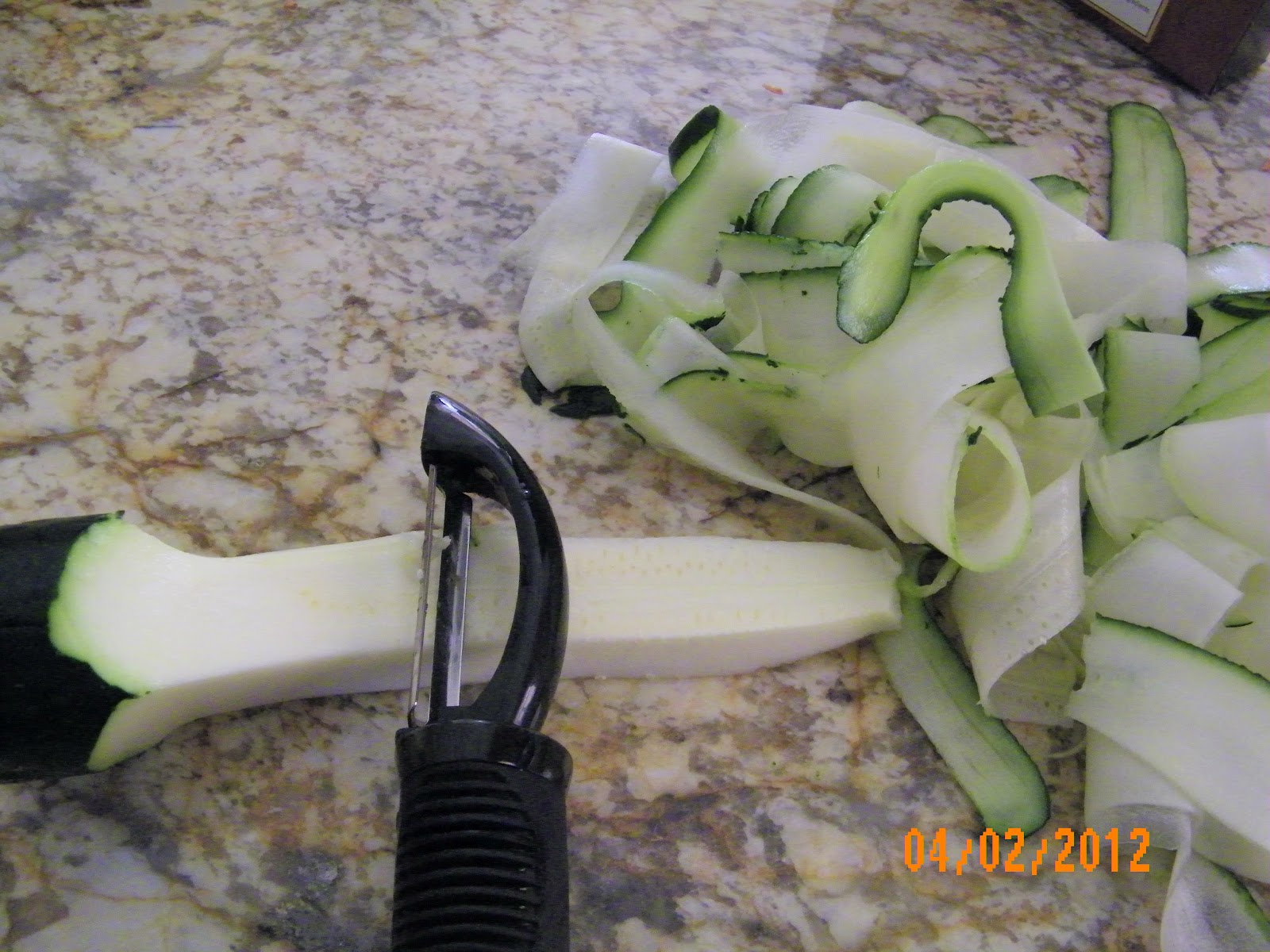 Chef Mommy Sauteed Zucchini Ribbons