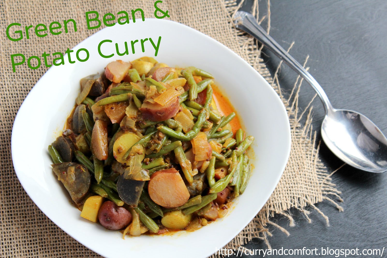 Kitchen Simmer Green Bean and Potato Curry