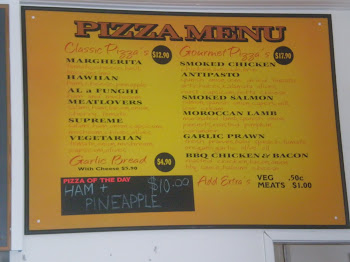 Pizza Menu Picture